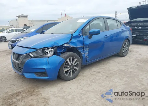 2020 Nissan Versa Sv Xtronic Cvt z USA, uszkodzony, nr VIN 3N1CN8EV6LL885249